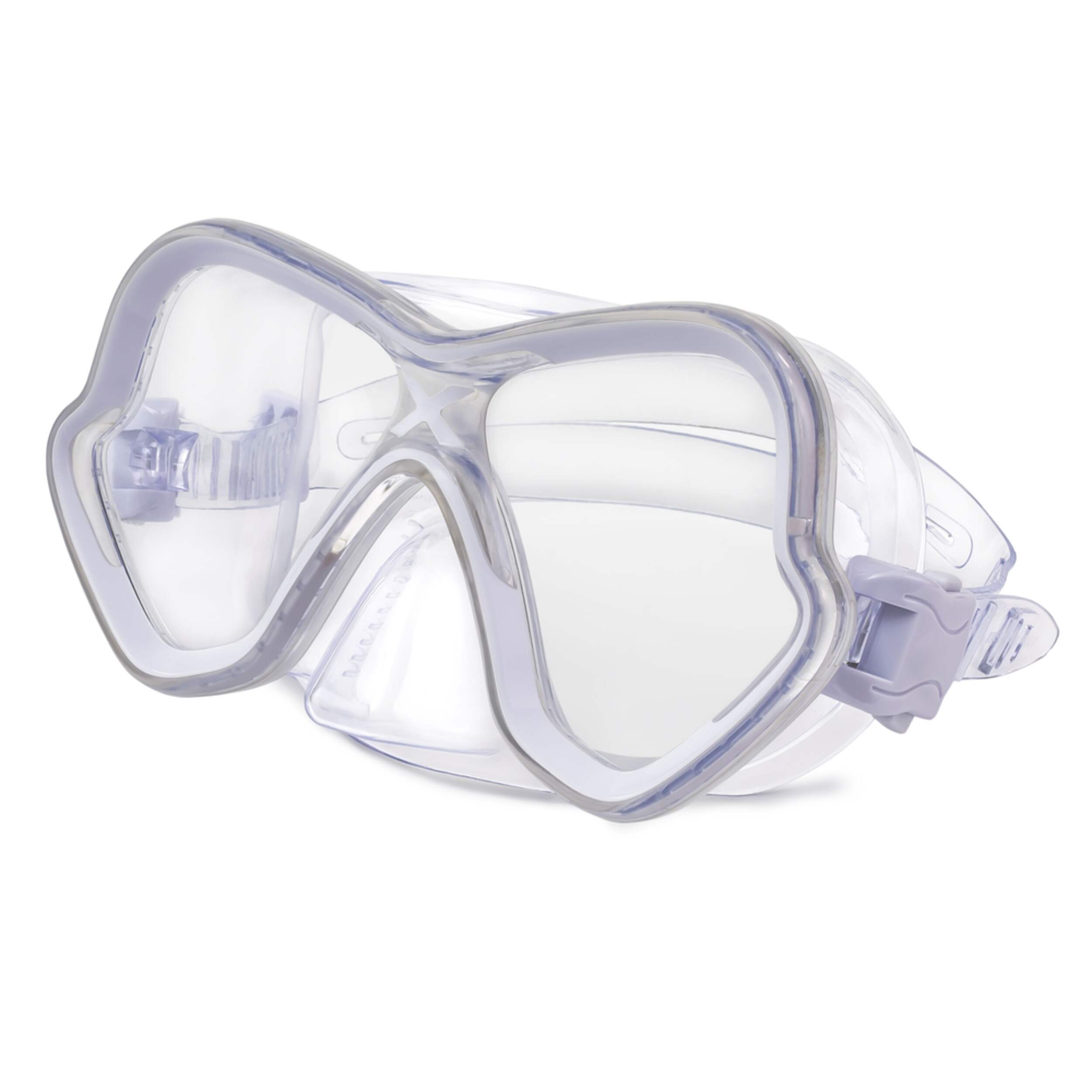 Masque de natation antibuée à protection UV pour adultes Outbound, 14 ans et plus Front_Three_Fourths_Angled_Left