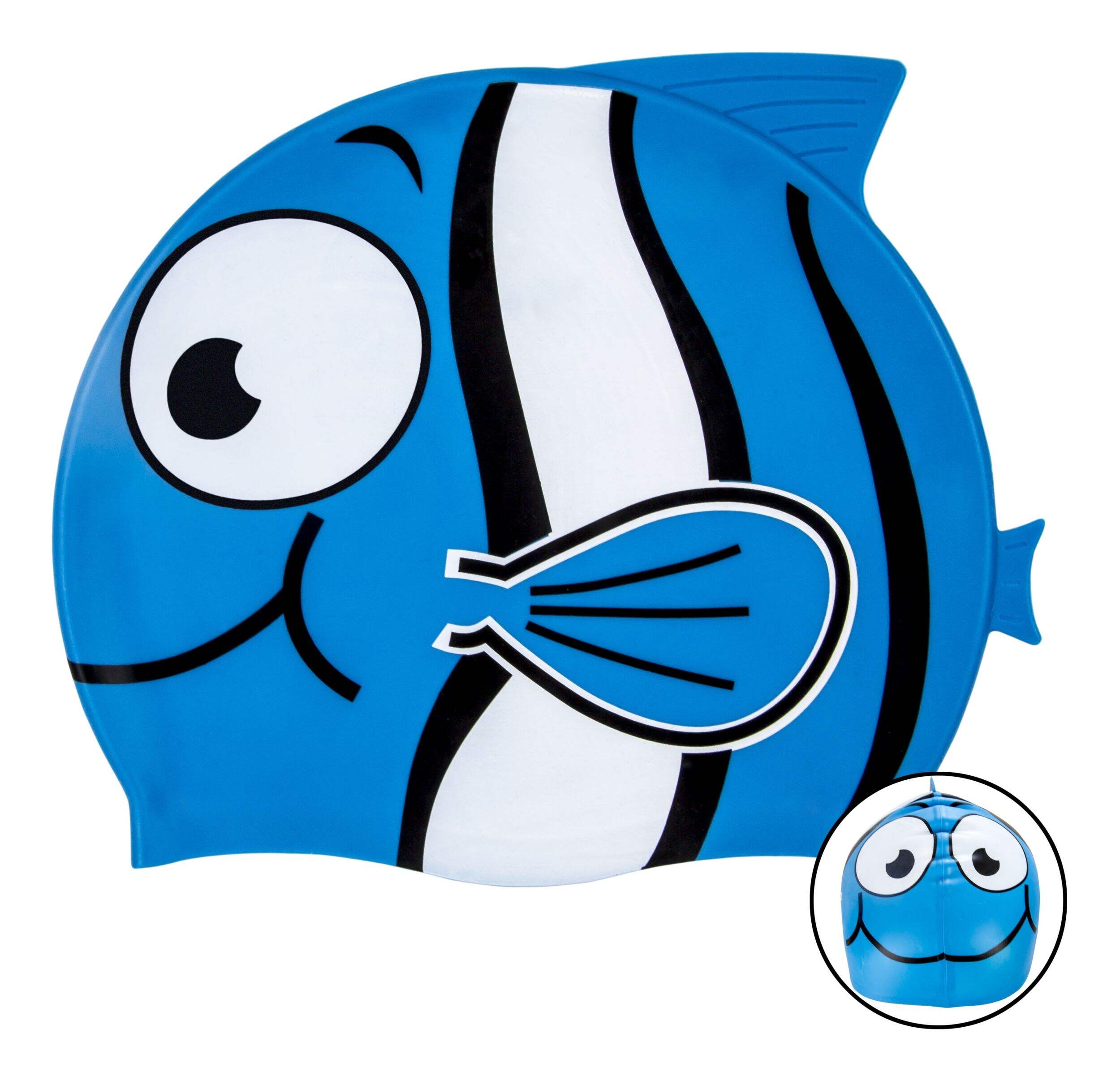 Outbound Silicone Kids' Swim Cap, Assorted Designs Composite_or_Mixed