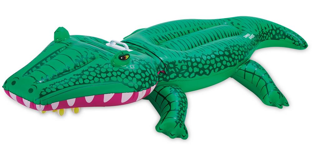 inflatable alligator pool toy