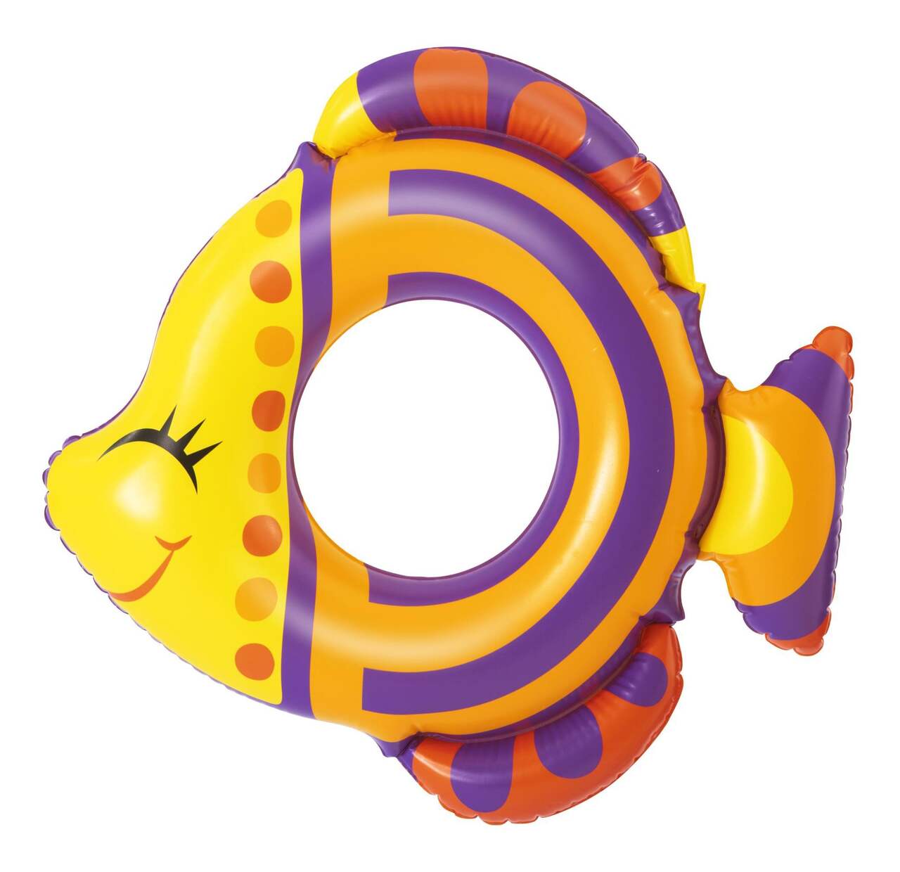 Flotteur/Bouée gonflable ronde en forme de poisson pour enfants