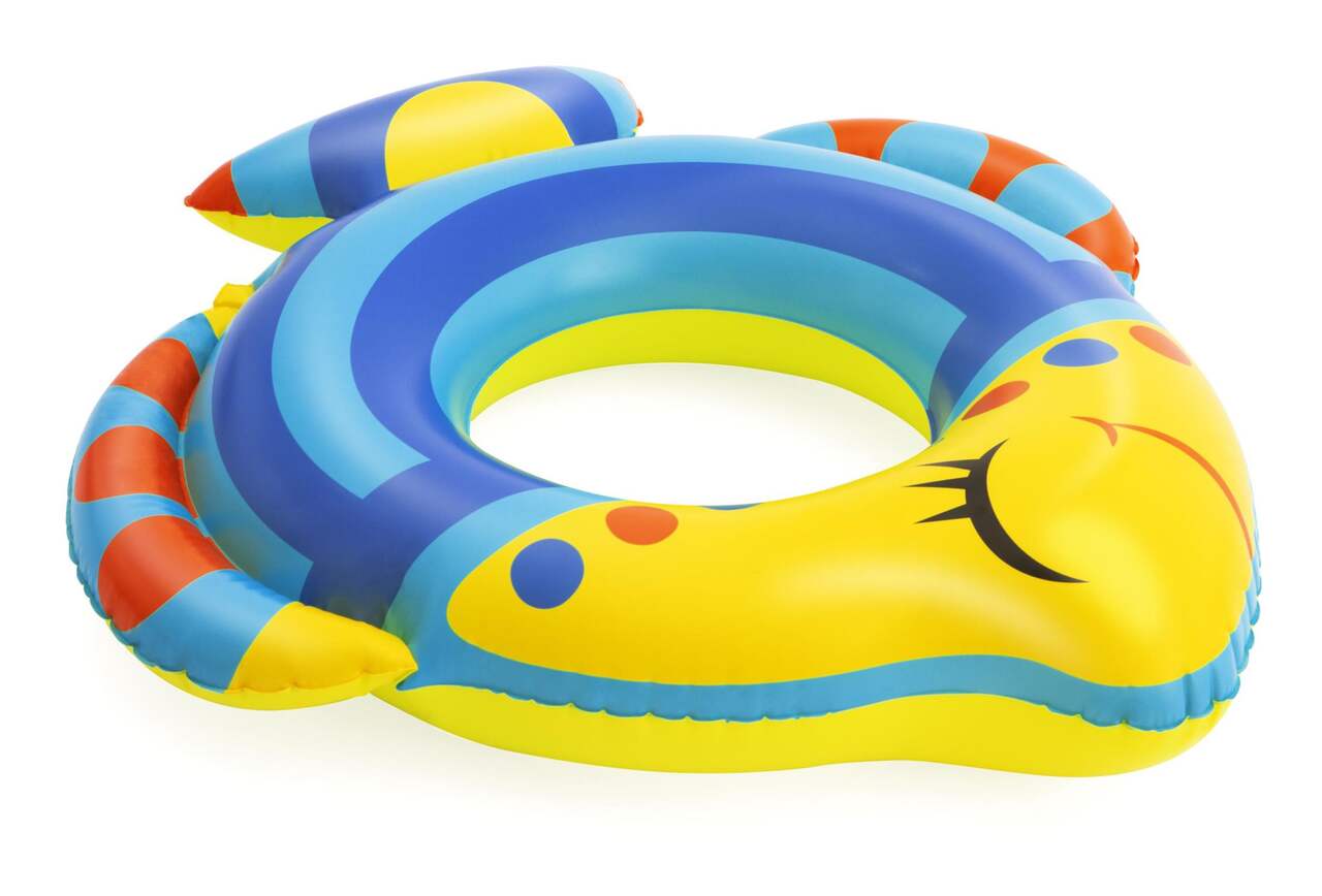 Swimming Rings for Children, Fish Pool Floats Swimming Float Lying Rings  Thick Inflatable Pool Swimming Ring Summer Outdoor Beach Party for Adults  Teenagers Children : : Toys