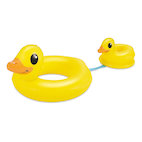 Stella & Finn Seathru Inflatable Pool Swim Beach Ball, Lightweight