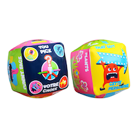 Double Dare Ya! Floating Giant Pool Kids' Dice Challenge Game, Multi-Coloured, 20-in, Ages 8+, for Beach/Pool Fun Activities