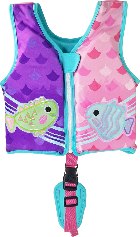 Narly Noggins Trainer Floating ColourChanging Fish Kids' Swim Vest