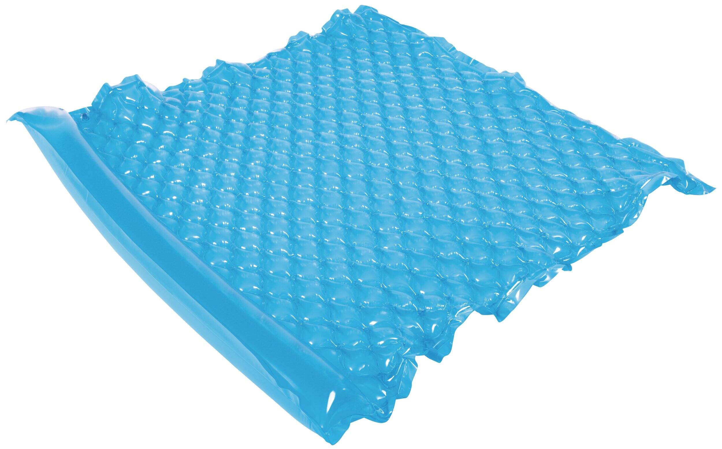 Stella and Finn Floating 2-Person Mat Pool Float/Lounger, Blue, 85 1/2 x 72-in Front_Elevated