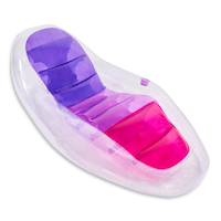 Swimways Dry Float Inflatable Lazy Pool Float/Lounger, 79 x 41-in Front_Three_Fourths_Angled_Right