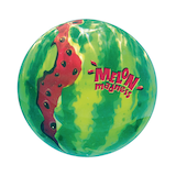 Watermelon Melon Madness Pool Ball, Red/Green, 9-in, for Beach/Pool Fun Activities Front_Flat