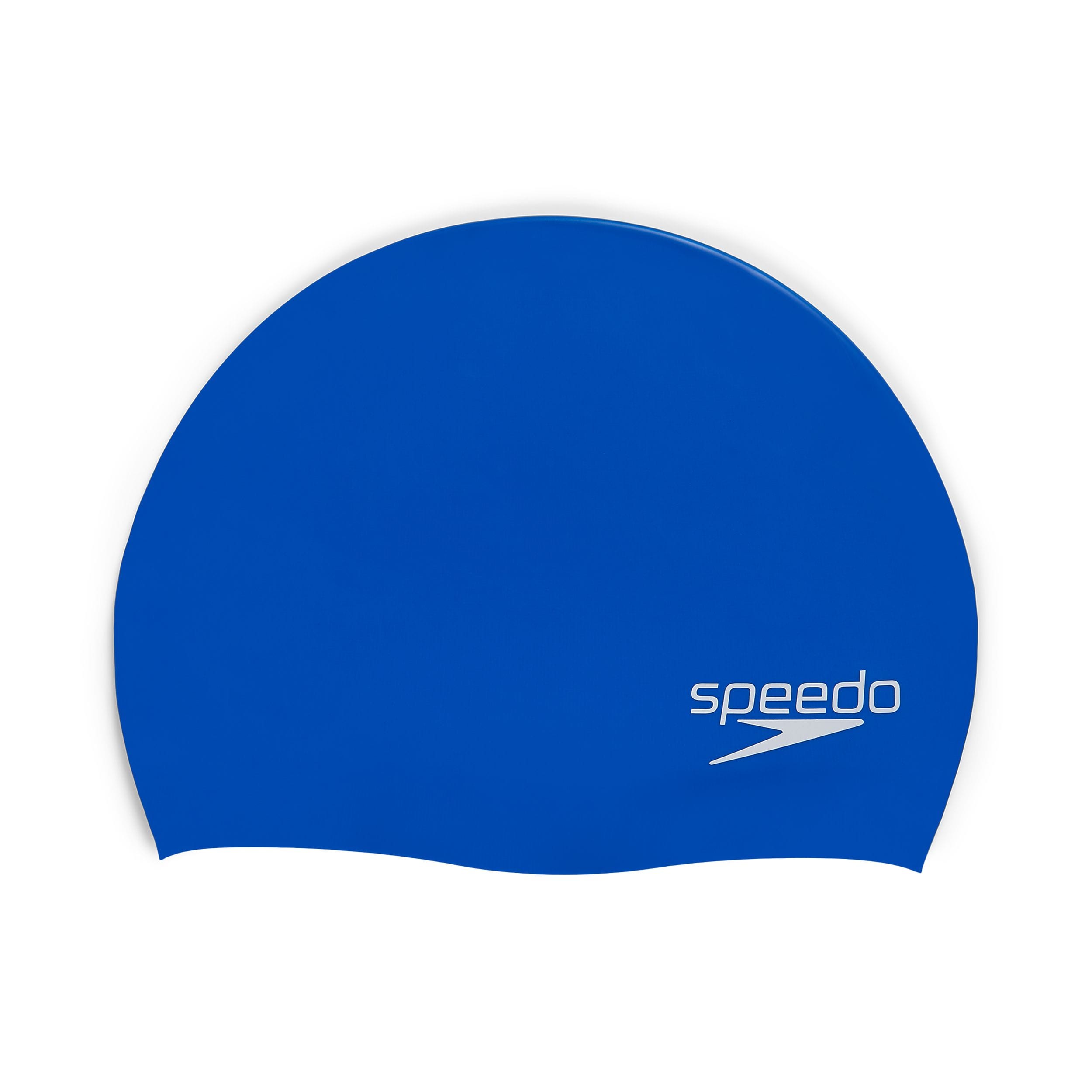 Speedo Elastomeric-Fit Silicone Youth & Adult Swim Cap, Assorted