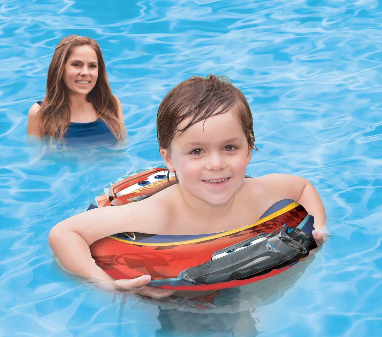 Stella & Finn Inflatable Donut Pool Swim Ring/Tube, 48-in