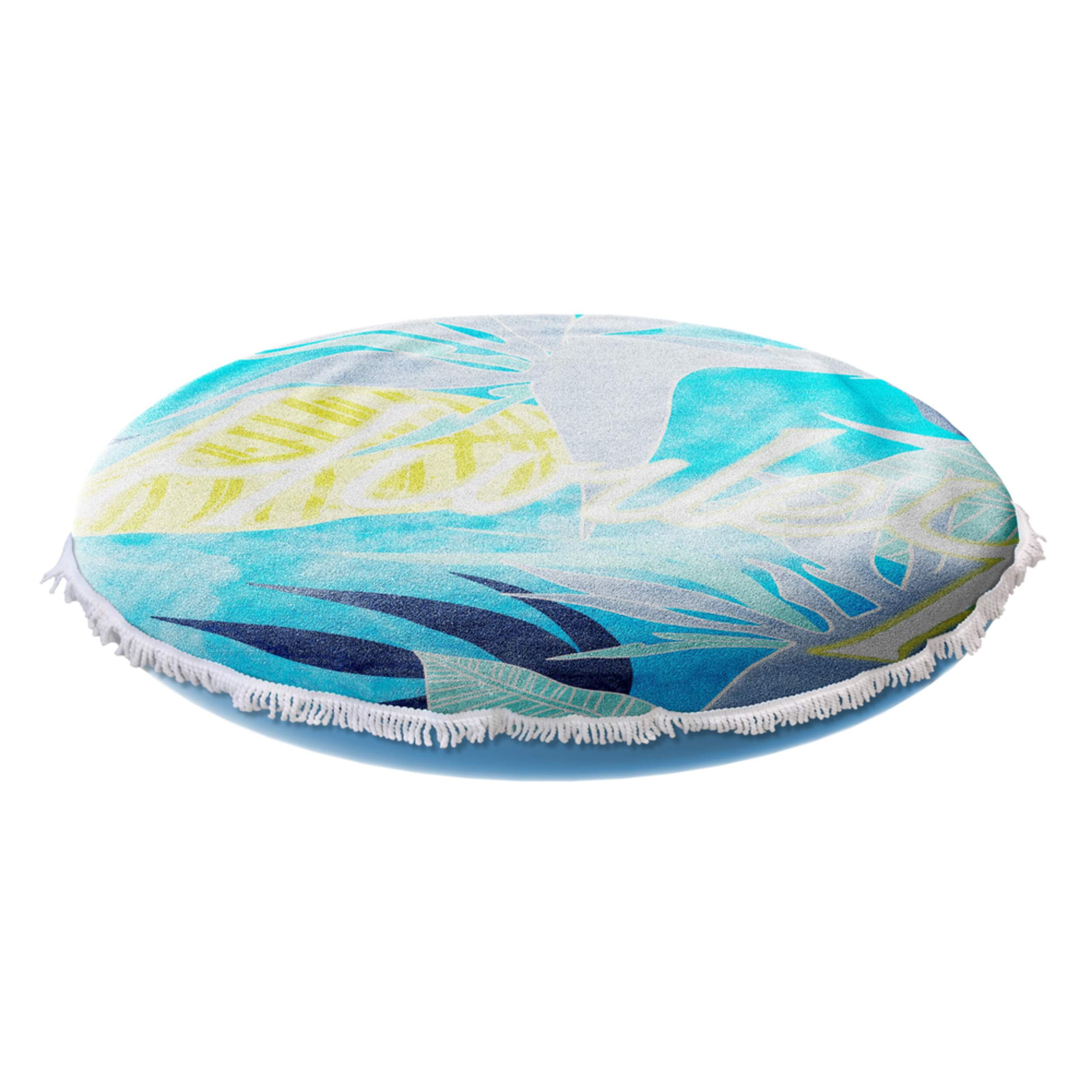 Hurley Towel Top Island Float, Blue Front_Elevated