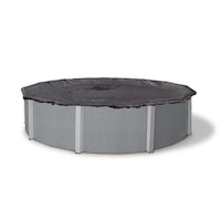 Blue Wave Round Above Ground Bronze Pool Winter Cover,  15-ft Front_Elevated