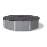 Blue Wave Round Above Ground Gold Pool Winter Cover, 18-ft Front_Elevated