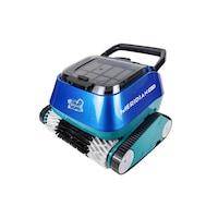 Blue Wave Meridian IG-5 In-Ground Robotic Pool Cleaner, Blue Front_Three_Fourths_Angled_Left