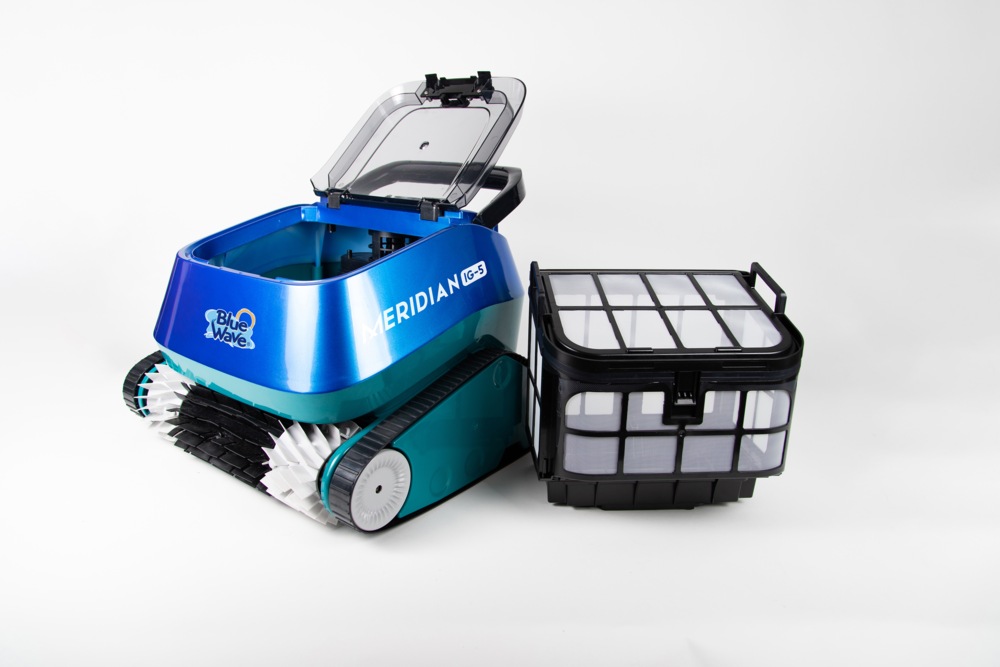 Blue Wave Meridian IG5 InGround Robotic Pool Cleaner, Blue Canadian