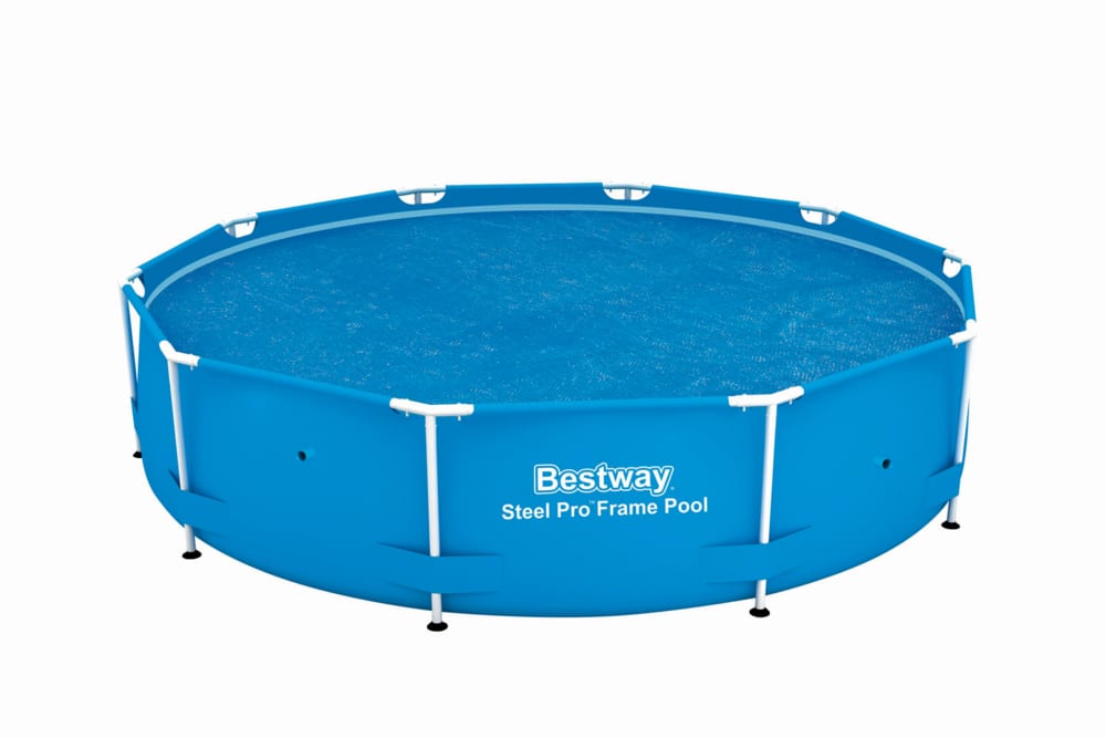Bestway Flowclear™ Solar Fast Set & Steel Frame Pool Cover, 10-ft