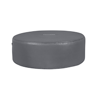 SaluSpa® EnergySense™ Thermal Spa Cover, Black, 77-in x 28-in Front_Elevated