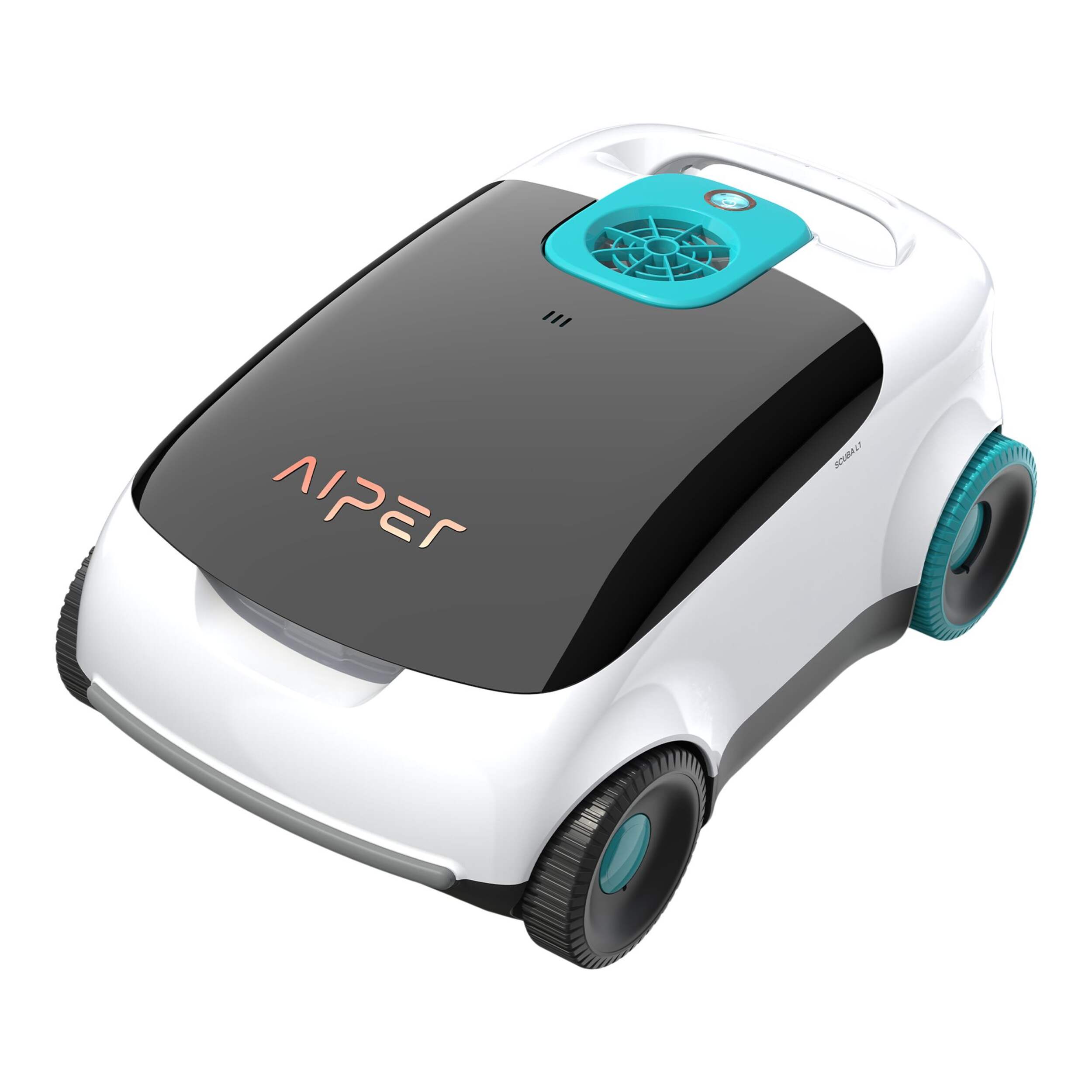 Aiper Scuba L1 Cordless Robotic Pool Cleaner, Tri-Motor, Advanced Filtration & Quick Drain, Ideal for Above-Ground Pools up to 1,100-sq.ft. Overhead_Plunge