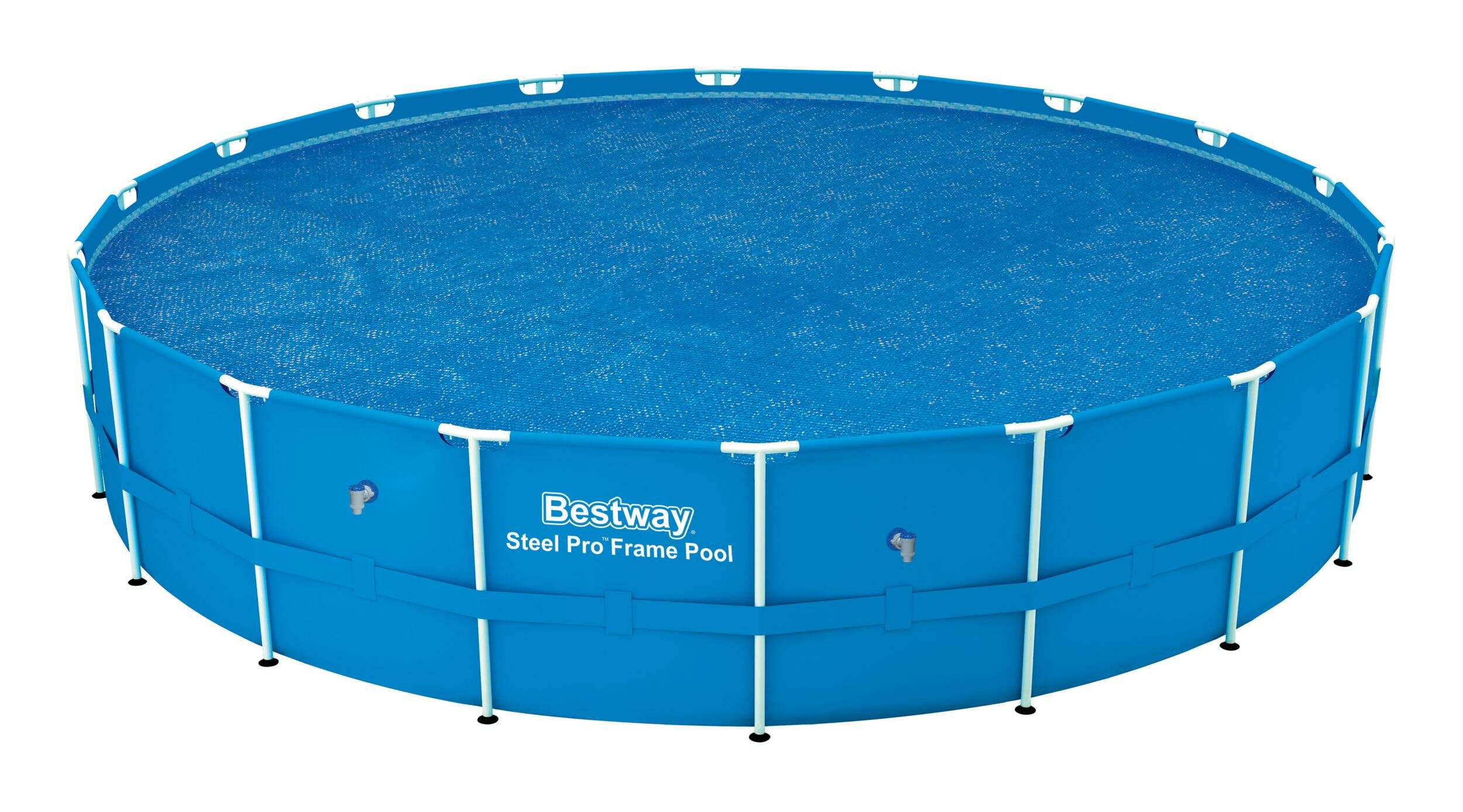 Flowclear™ Solar Steel Frame Pool Cover, 15-18-ft Front_Elevated