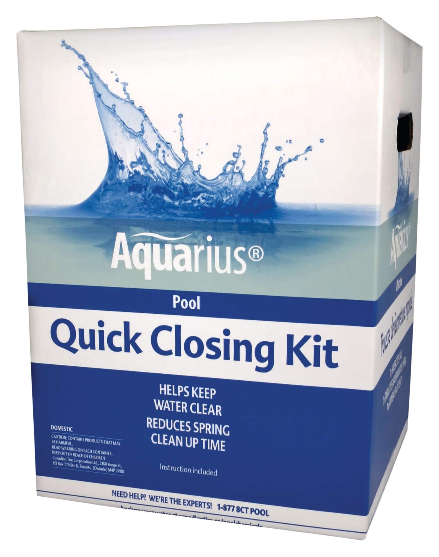 Aquarius Pool Quick Closing Kit