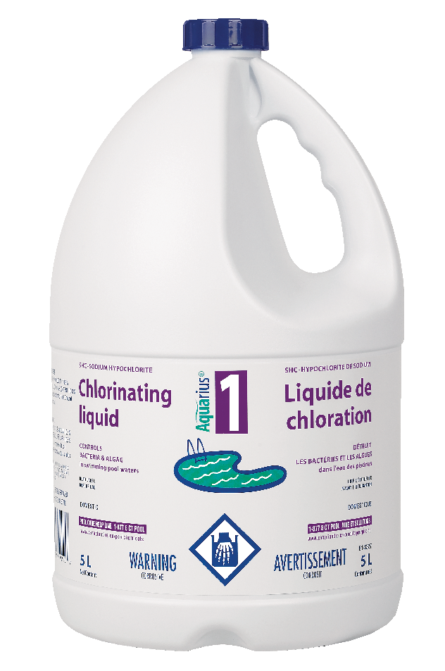 Aquarius Liquid Chlorine, 5L Canadian Tire