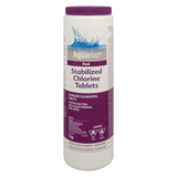 Aquarius Stabilized Chlorine Tablets, 1-kg Front_Flat