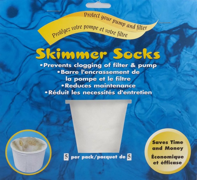 Aquarius Pool Skimmer Socks for Baskets & Skimmers, 5pk Canadian Tire