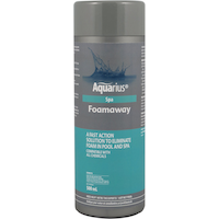 Aquarius Spa Foamaway, 500-mL Front_Flat