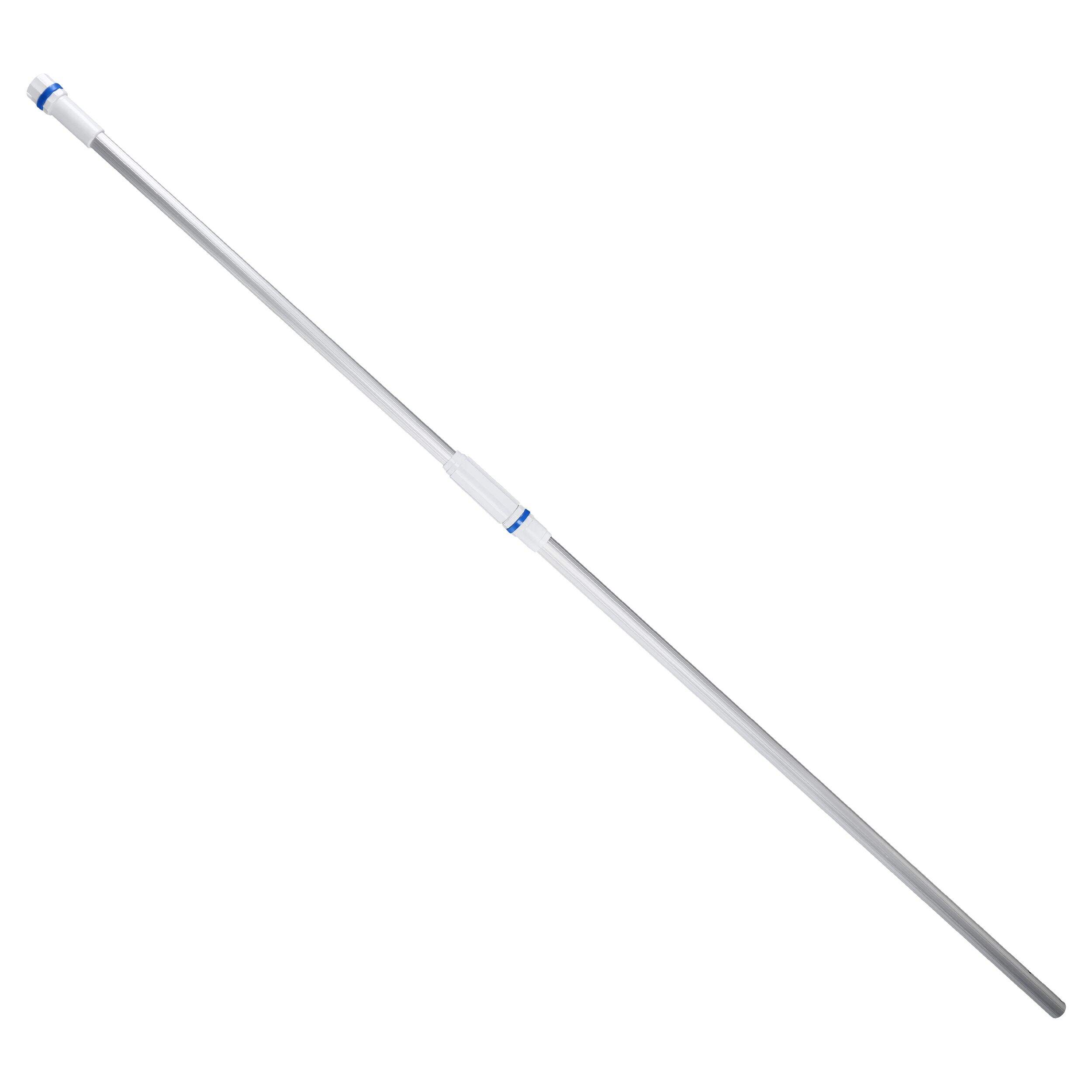 Aquarius Adjustable Aluminum Telescopic Pool Pole    Front_Three_Fourths_Angled_Right