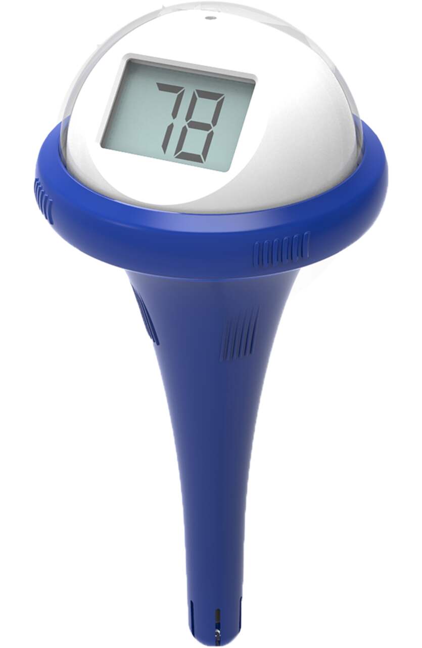 Thermomètre numérique flottant pour piscine GAME avec écran ACL, lecture  Celsius & Fahrenheit, bleu