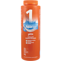 Aquarius pH+ Step 1, augmente le pH de l'eau de piscine, 1 kg