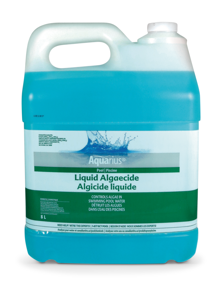 Algicide préventif pour piscine Aquarius 0,05, 8 L Canadian Tire