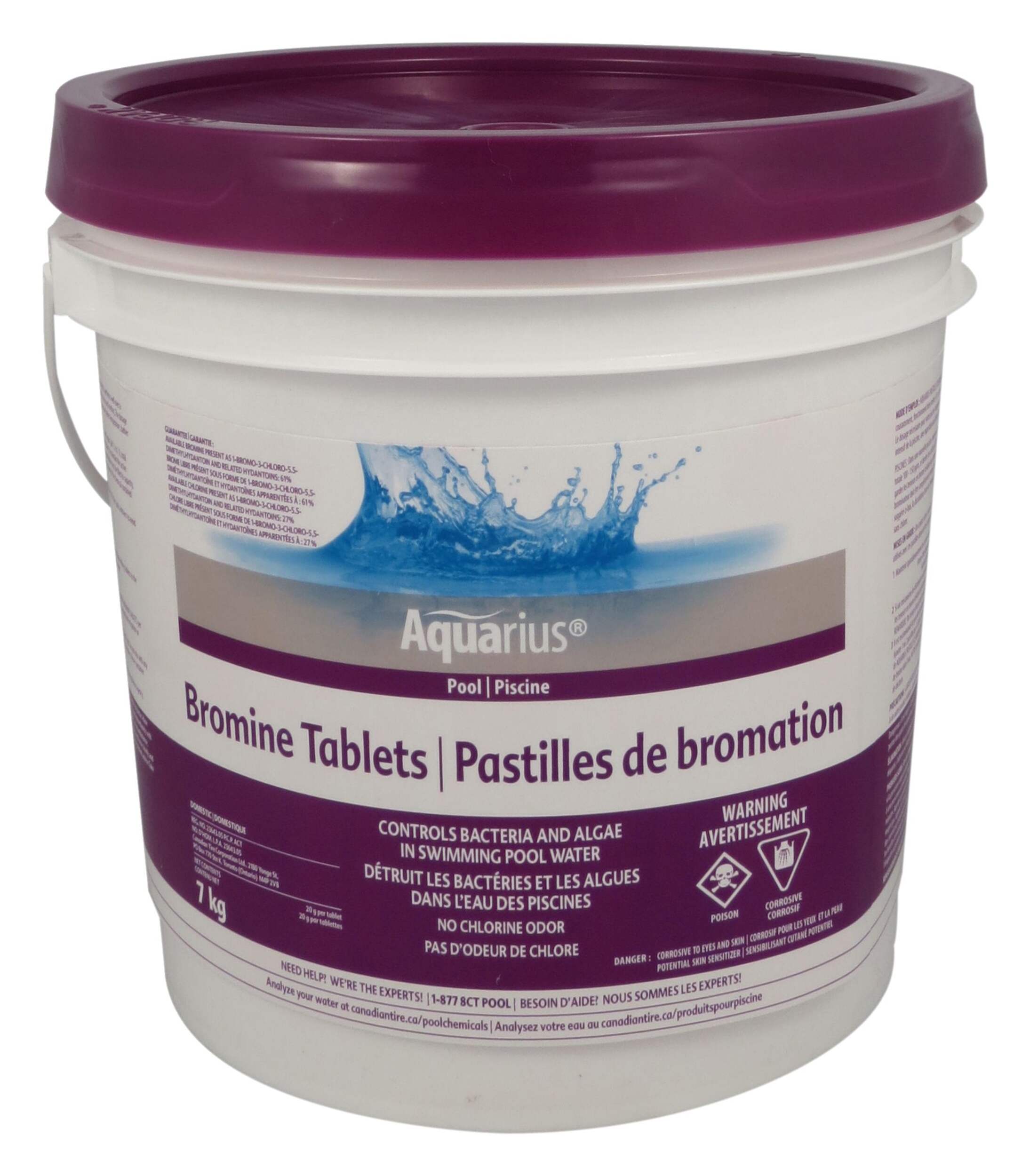 Aquarius Pool Bromine Tablets, 7-kg Front_Elevated