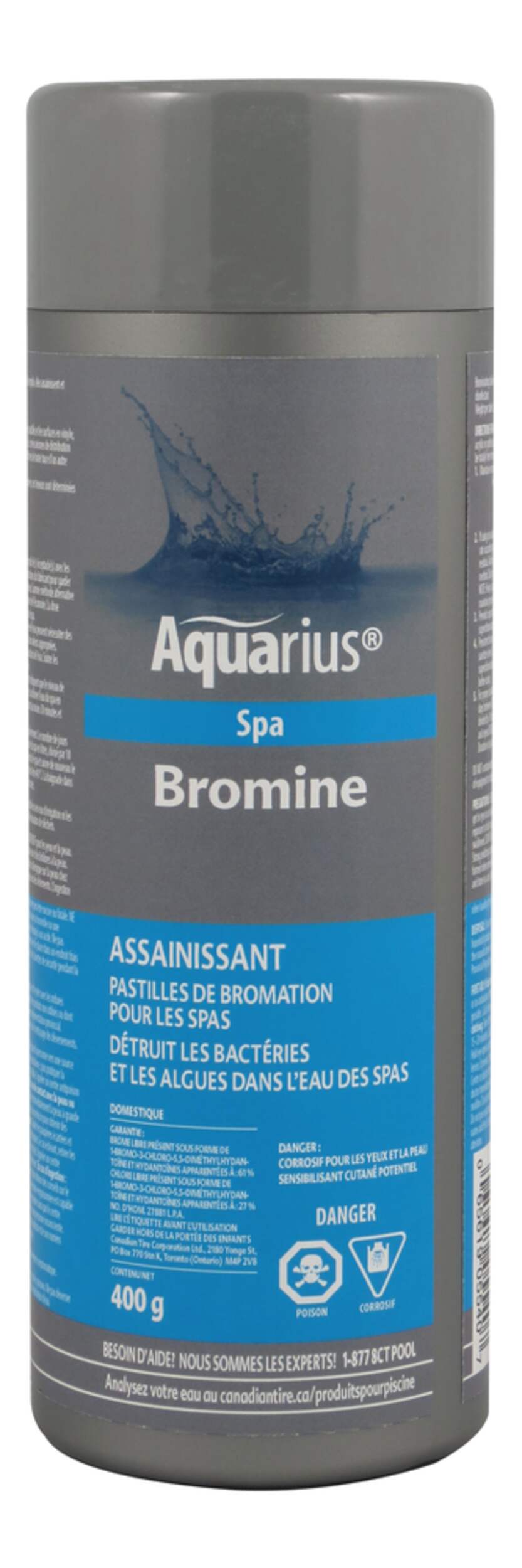 Pastilles de bromation pour spas Aquarius, 400 g Canadian Tire