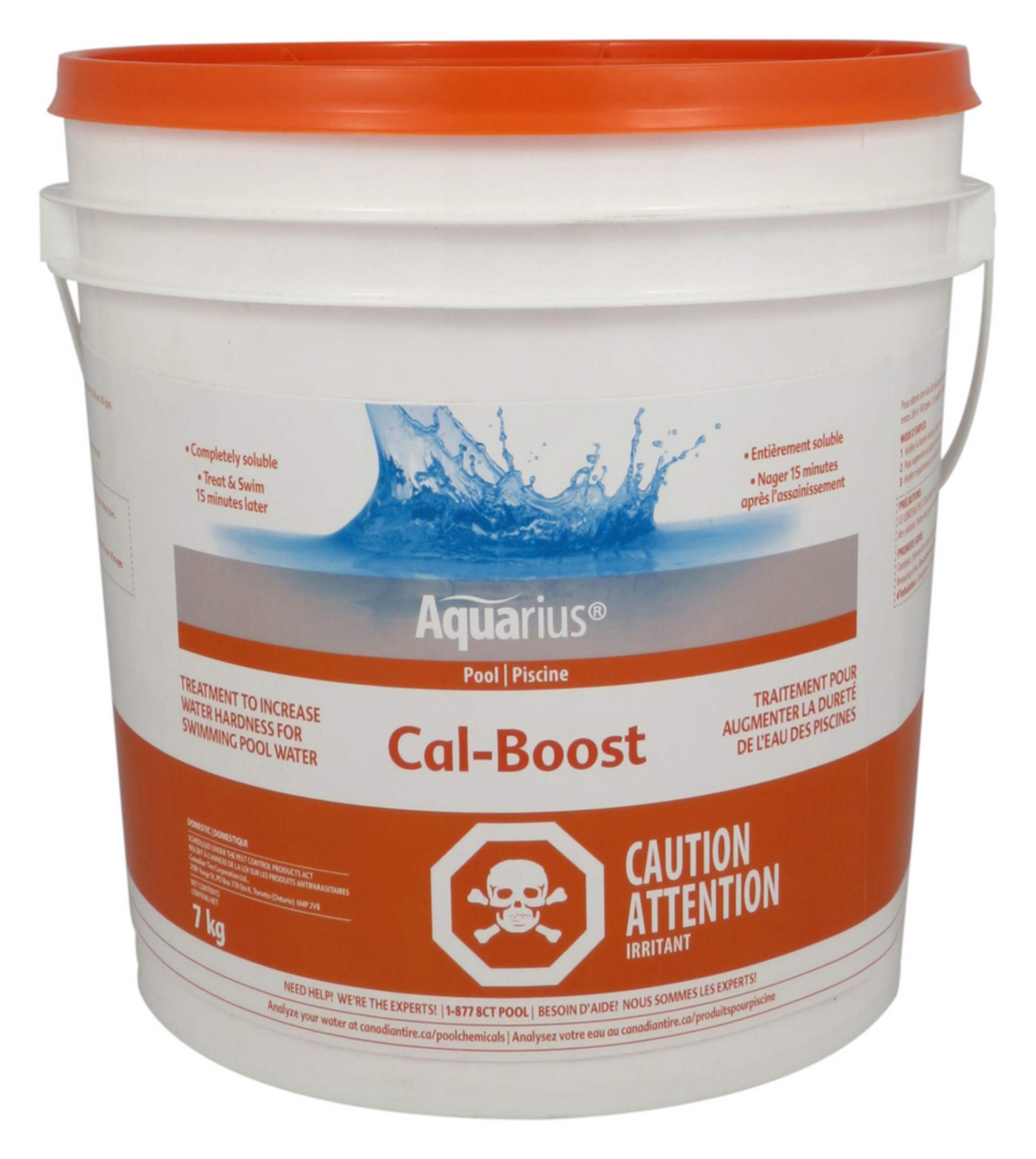 Aquarius Cal-Boost, Pool Conditioner, 7-kg Front_Flat