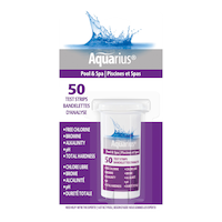 Sodium Chloride Pool & Spa Test Strips, 50-pk