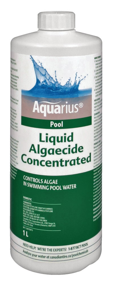 Aquarius 40% Liquid Algaecide Concentrated, 1-L