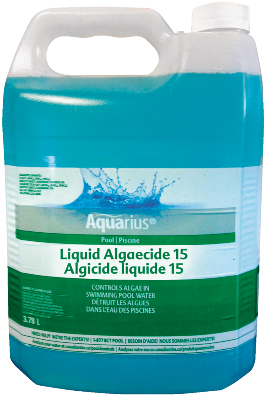 A propos des algicides et produits anti-algues pour piscines