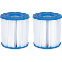 Summer Waves Type I Replacement Pool Filter Cartridge, 2-pk Front_Elevated