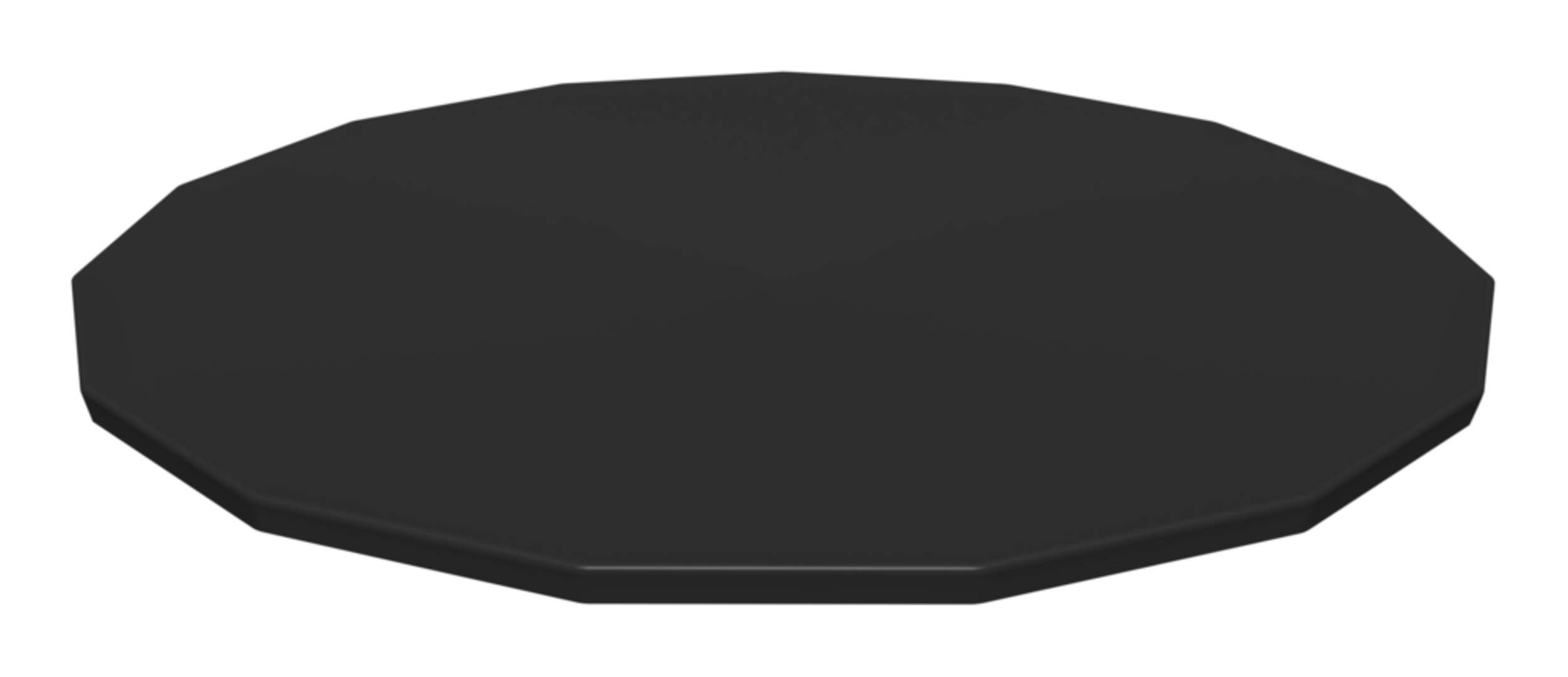 Bestway Flowclear™ Fast Set Steel Pro Max Frame Debris Pool Cover, Black, 15-ft Front_Elevated