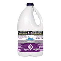 Aquarius liquid Pool Chlorine, 3.6-L Front_Flat