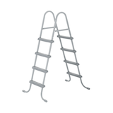 Flowclear A-Frame Slip-Proof Pool Ladder, 48-in Front_Three_Fourths_Angled_Left