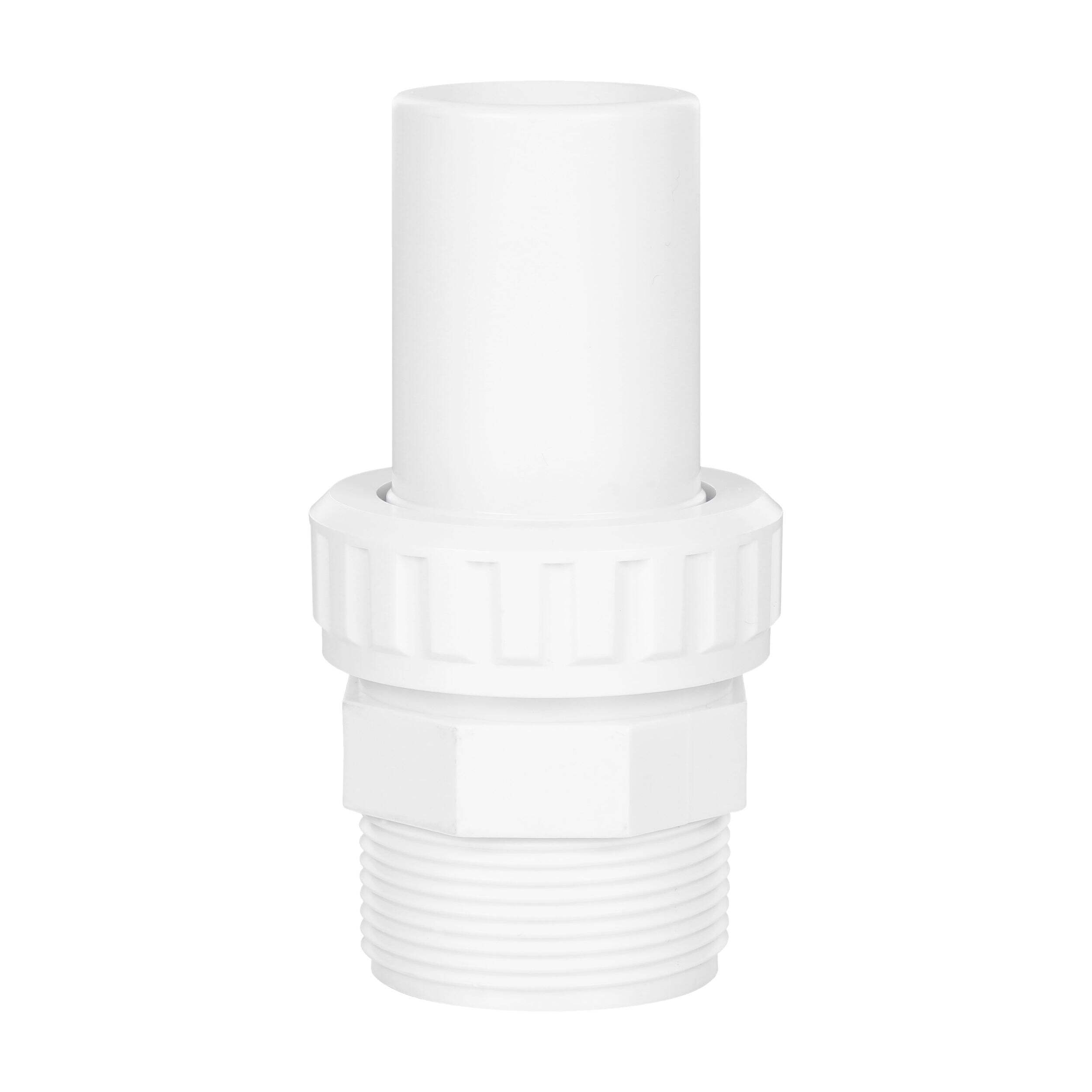 Adaptateur à raccord rapide lisse en ABS Aquarius, mâle, fileté, 1,5 po Front_Elevated