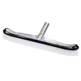 Aquarius Deluxe Aluminum Swimming Pool & Spa Brush, 18-in Front_Three_Fourths_Angled_Left