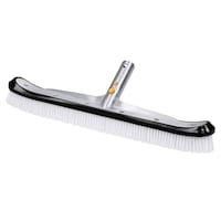 Aquarius Deluxe Aluminum Swimming Pool & Spa Brush, 18-in Front_Three_Fourths_Angled_Left