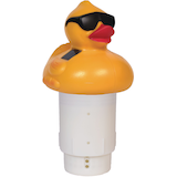 GAME Solar Light Up Duck Pool Chlorinator Front_Angled_Right