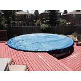 Bâche d'hiver pour piscine creusée CoverTech, rectangulaire