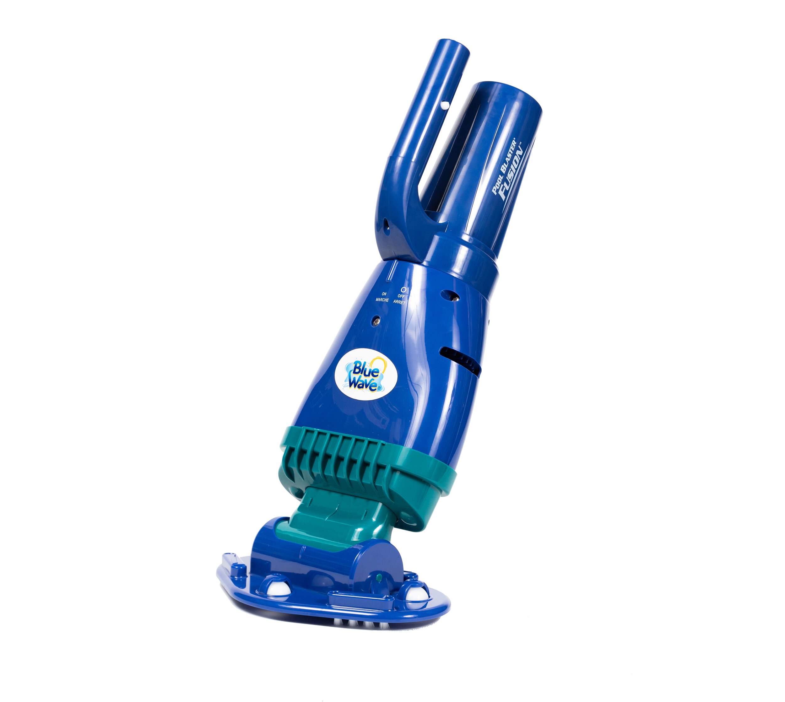 Nettoyeur à main au lithium Blue Wave Pool Blaster Fusion PV-5 Front_Three_Fourths_Angled_Left