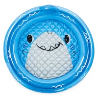 Funsicle Friendly Shark FunRing Pool Overhead_Flat