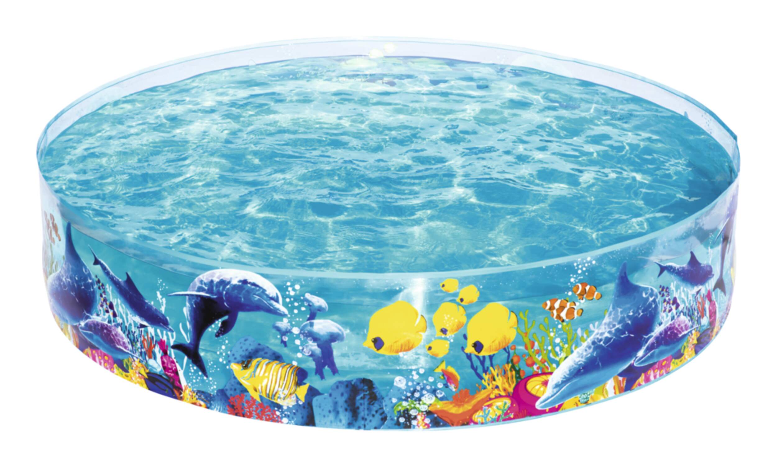 Piscine Snapset, 6 pi x 6 pi x 15 po Front_Elevated