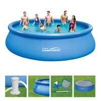 Summer Waves Pool, 18-ft x 48-in